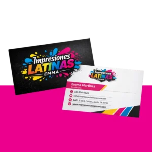 3D logo Bussines Card Square Corner  UVDTF